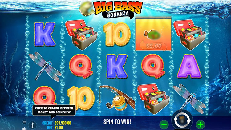 Big Bass Bonanza Slot Gameplay