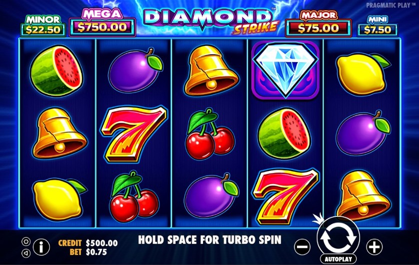 Diamond Strike Slots Gameplay