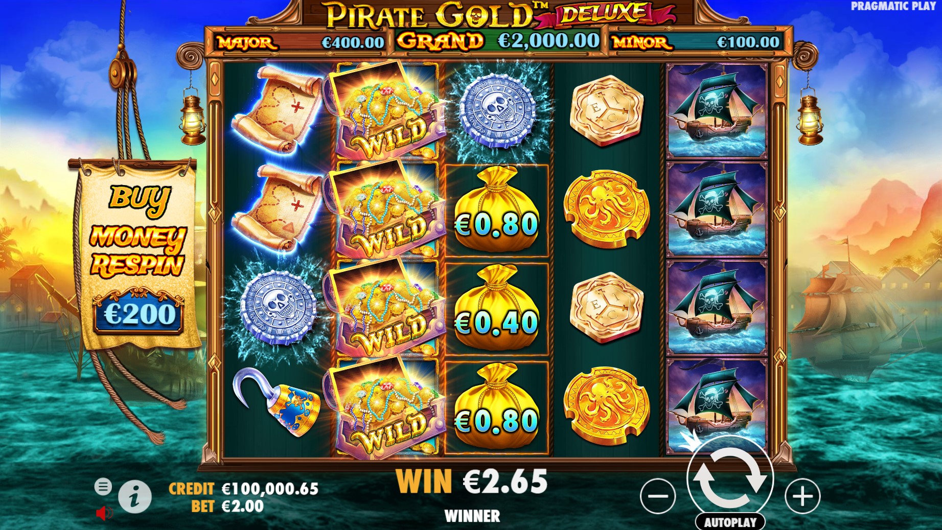 Pirate Gold Slots Reels