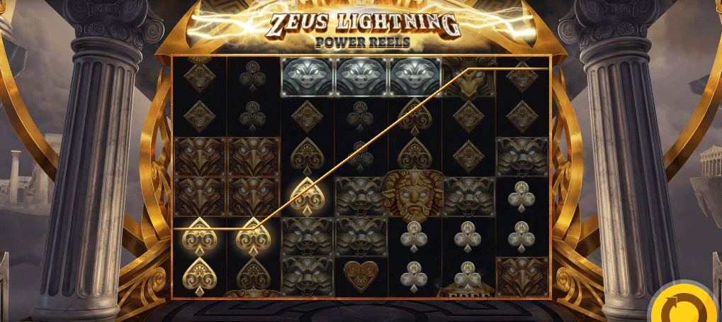 Zeus Lightning Power Reels Slots Win