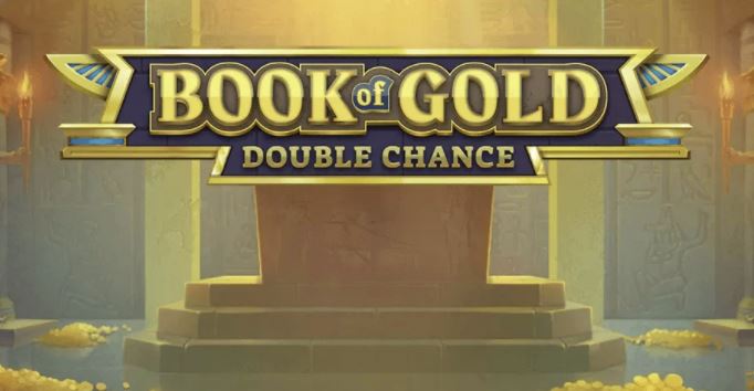 Book of Gold Double Chance Slot Banner