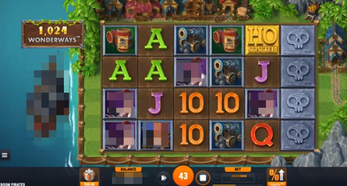 Boom Pirates Slot Gameplay