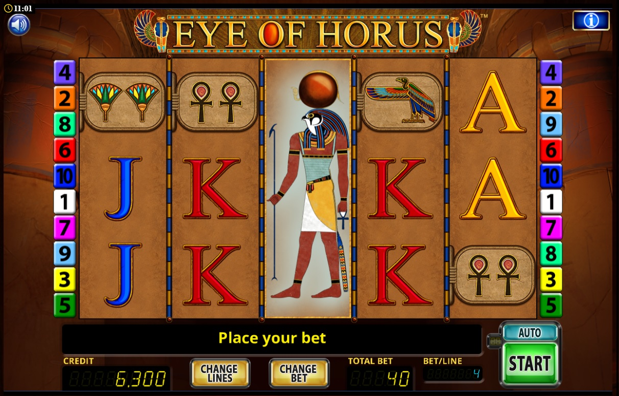 Eye of Horus Slot Reels
