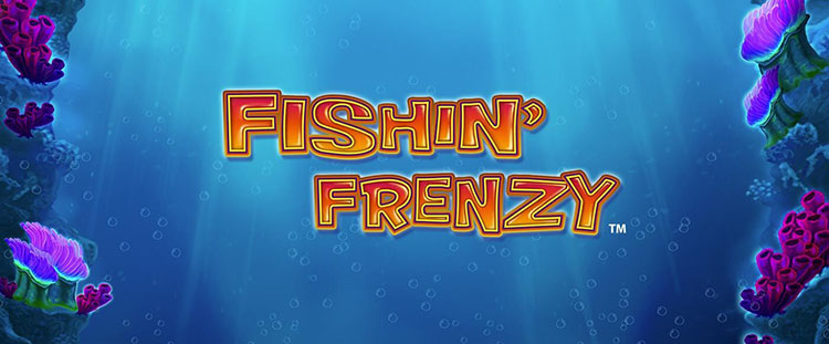 Fishin' Frenzy Slot Logo No Deposit Slots