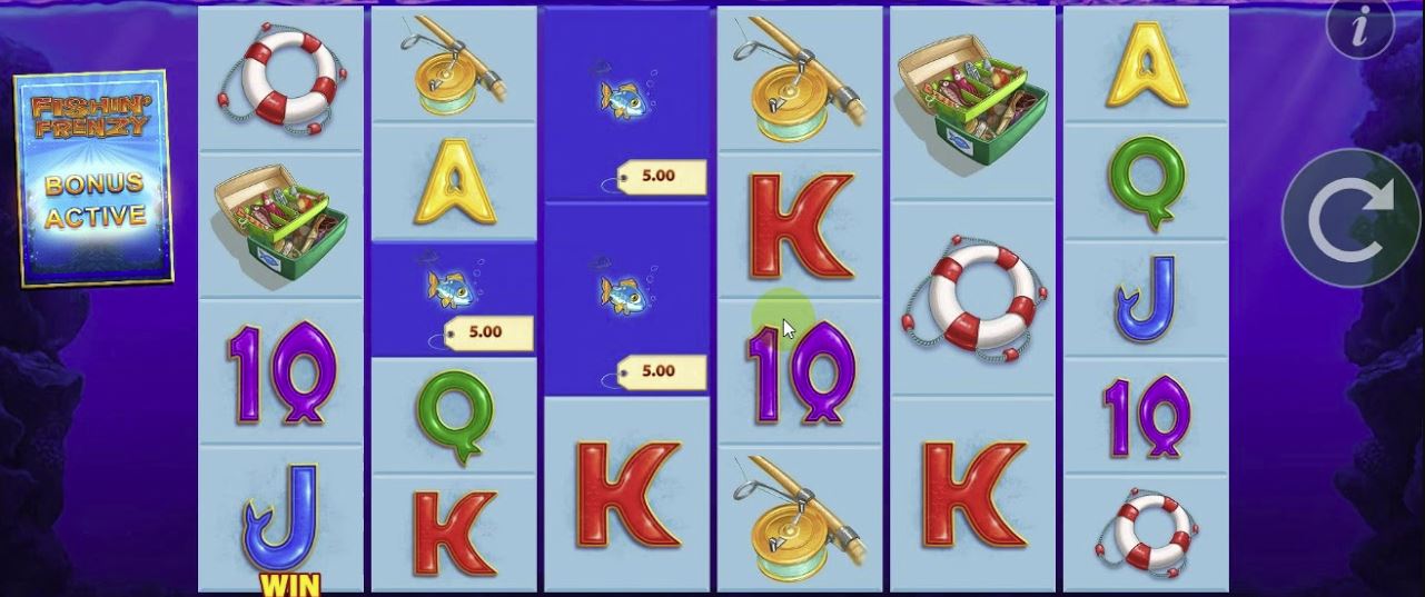 Fishin' Frenzy Megaways Slot Gameplay