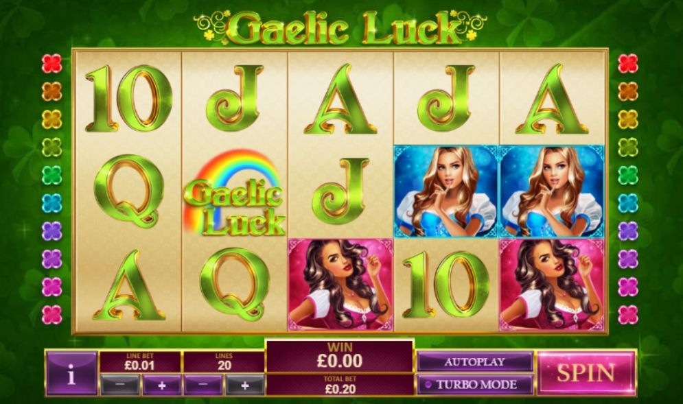 Gaelic Luck Slots Gameplay