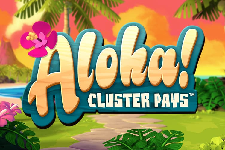 Aloha! Cluster Pays Slot Logo No Deposit Slots