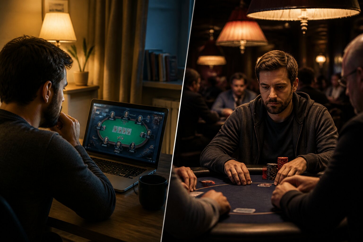 Is Online Poker Really Harder Than Live Poker?