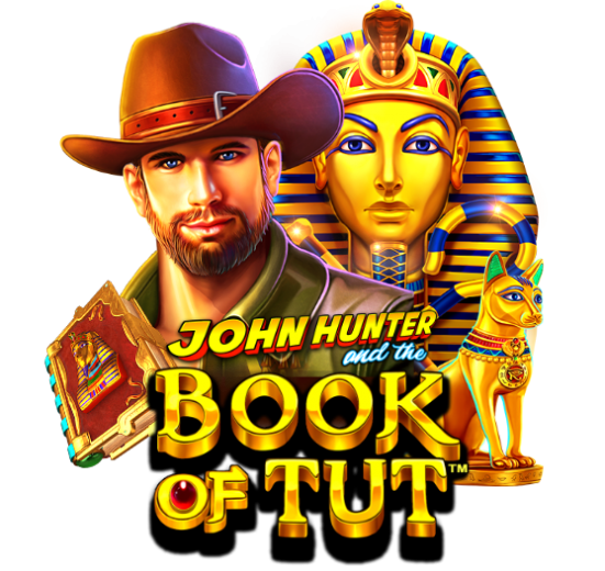 John Hunter and the Book of Tut Slot Logo No Deposit Slots