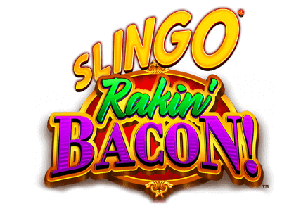 Slingo Rakin Bacon Slot Logo No Deposit Slots