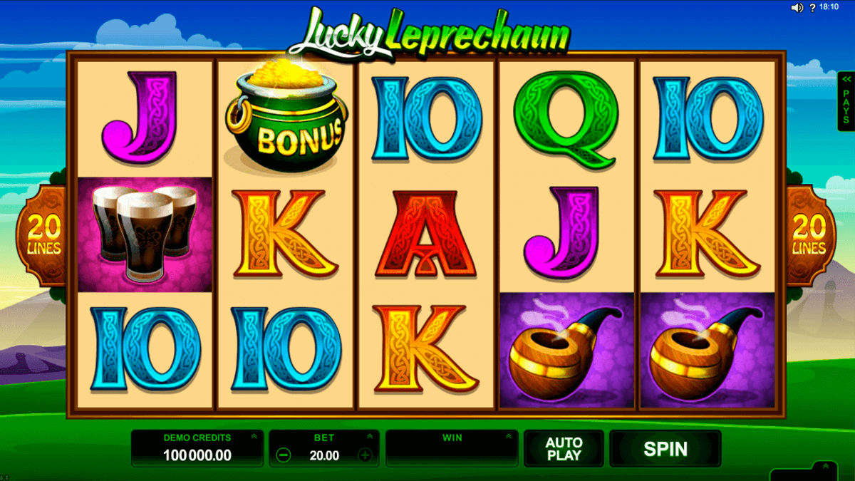 Lucky Leprechaun Slot Gameplay
