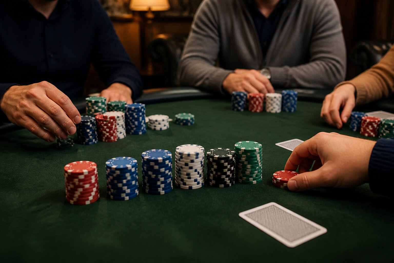 How Many Poker Chips Per Person Needed for a Game Example?