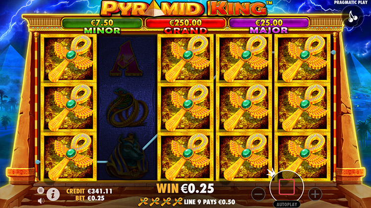 Pyramid King Slot Gameplay