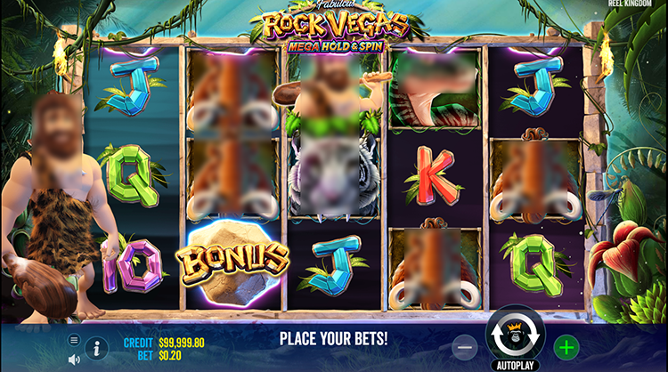 Rock Vegas Slot Gameplay