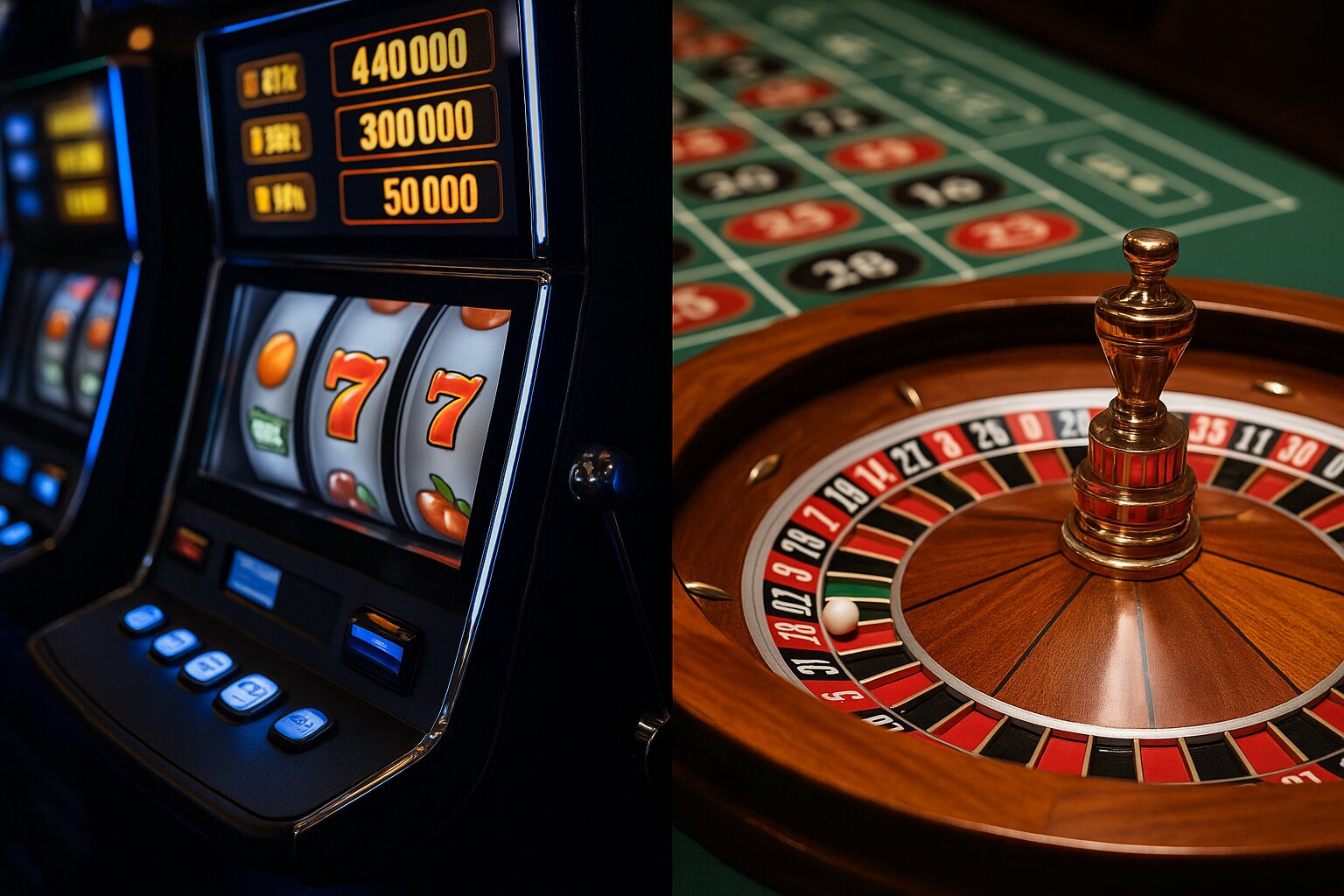 Slot Machines vs Roulette: Which Casino Game Is Better to Play?