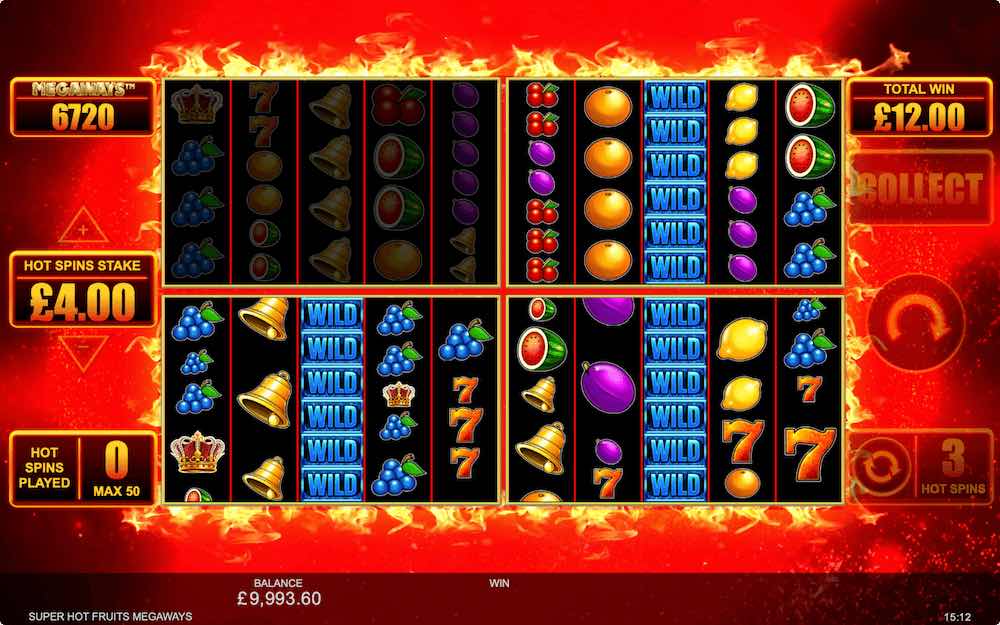 Super Hot Fruits Megaways Slots Game