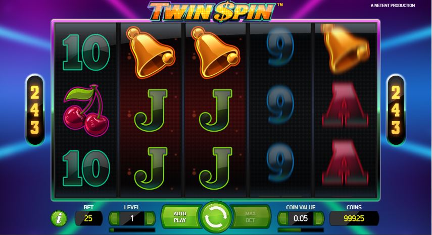 Twin Spin Slots Gamplay