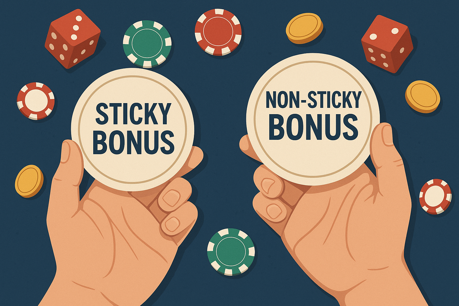 Sticky vs Non-Sticky Bonus: What Is It & How Do These Casino Bonuses Work?