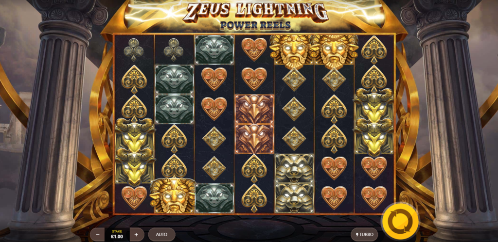 Zeus Lightning Power Reels Gameplay