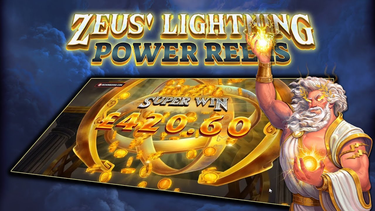 Zeus Lightning Power Reels Slot Logo No Deposit Slots
